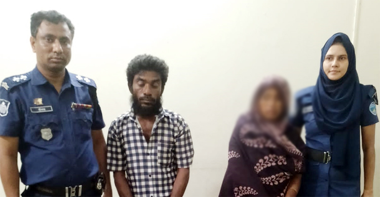 বাড়ির আঙিনায় গাঁজা চাষ, নারীসহ গ্রেফতার ২