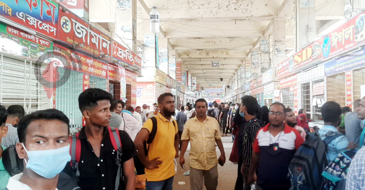 বাসেরও সিডিউল বিপর্যয়, যাত্রীদের ভোগান্তি চরমে