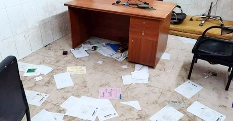 গাইবান্ধা সদর হাসপাতালের জরুরি বিভাগে হামলা-ভাঙচুরের ঘটনায় মামলা