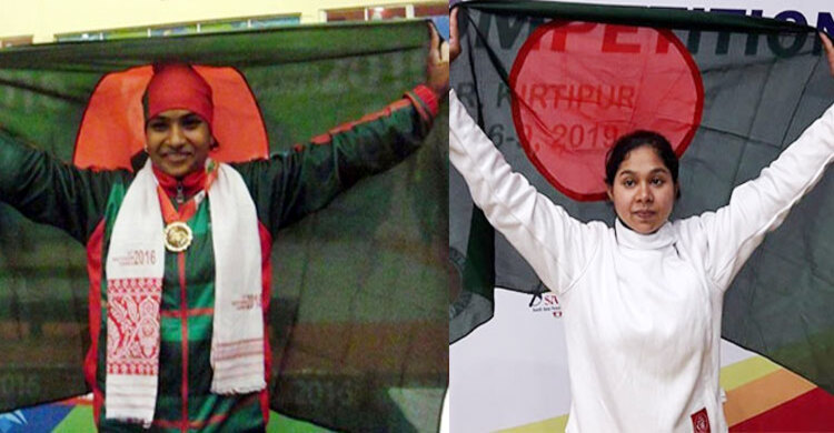 বার্মিংহামে মাবিয়া, কনিয়ায় ফাতেমা মুজিবের হাতে পতাকা