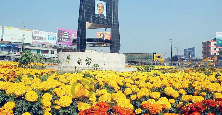 সওজের &lsquo;জাদুকরি&rsquo; উদ্যোগে ভাগাড় হয়ে গেলো ফুলের বাগান