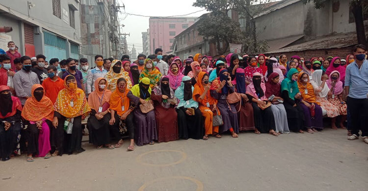 টঙ্গীতে শ্রমিক বিক্ষোভ, অনির্দিষ্টকালের জন্য বন্ধ কারখানা