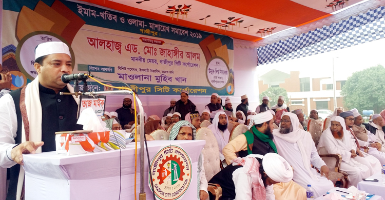 ইমামদের মাসিক সম্মানী দেয়ার ঘোষণা মেয়র জাহাঙ্গীরের