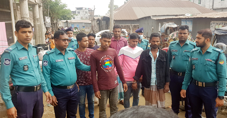 গাজীপুরে ডাকাতির প্রস্তুতিকালে আটক ৬