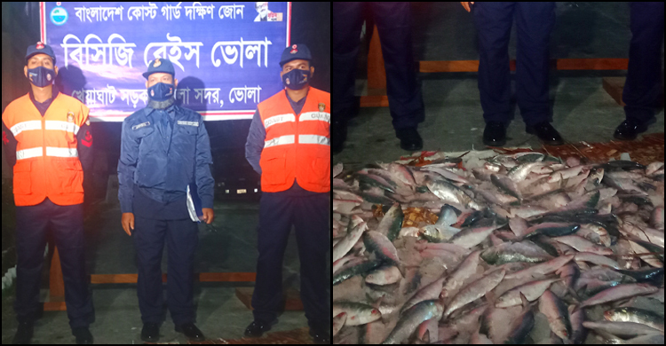 বাস থেকে জব্দ করা ১০ মণ জাটকা গেলো এতিমখানায়