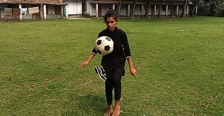 Girl Footballer