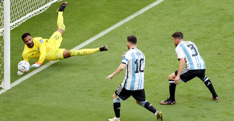 আর্জেন্টিনাকে রুখে দেয়া সৌদি গোলরক্ষকই ম্যাচসেরা