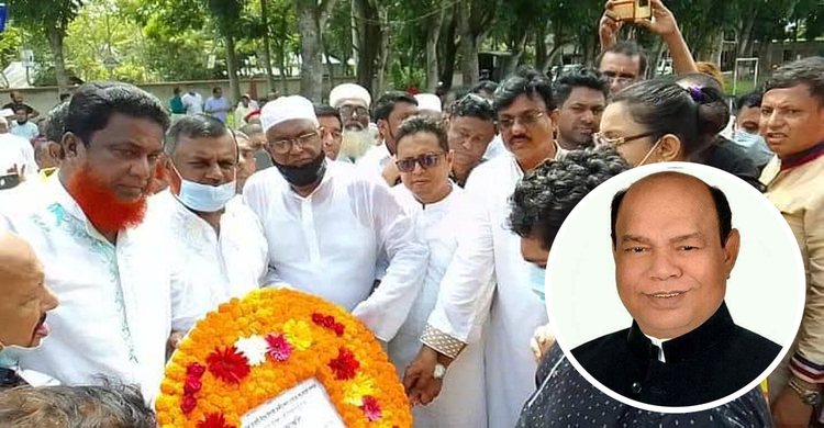 আ’লীগের বর্ষীয়ান নেতা মুকুল বোসের মরদেহে শ্রদ্ধা