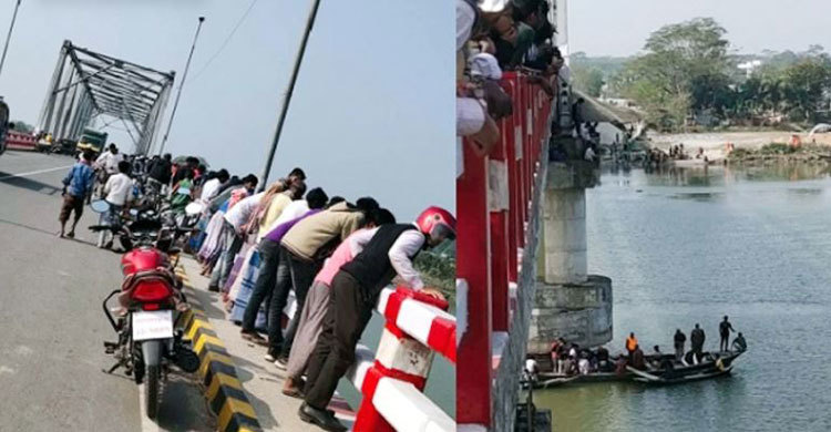 নদীতে ঝাঁপ দেয়া সেই প্রবাসীর স্ত্রীর মরদেহ উদ্ধার