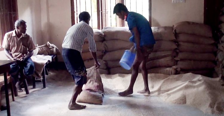 বরাদ্দের ৫ মাস পর ত্রাণের চাল বিতরণ, ওজনে কম দেওয়ার অভিযোগ