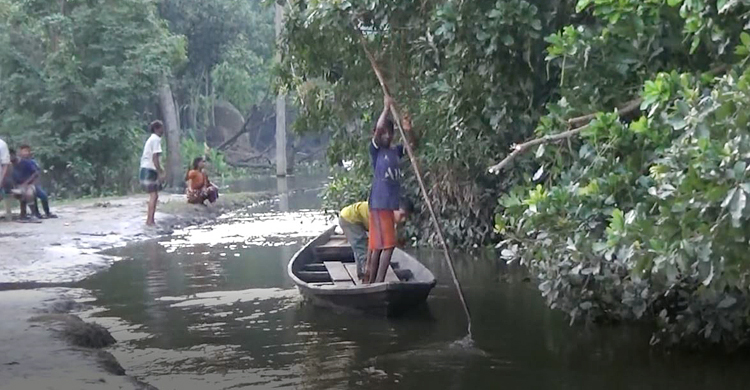 হবিগঞ্জে ঈদ নেই বানবাসীদের ঘরে