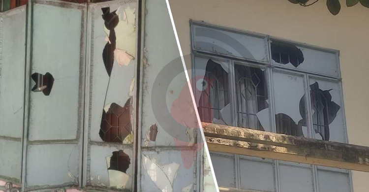 কুমিল্লায় খন্দকার মোশতাকের বাড়িতে হামলা