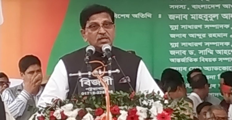 ফখরুল সাহেব, আ.লীগের বিদায় ঘণ্টা বাজানো যাবে না : হানিফ