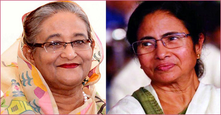 মমতা ব্যানার্জিকে শেখ হাসিনার অভিনন্দন