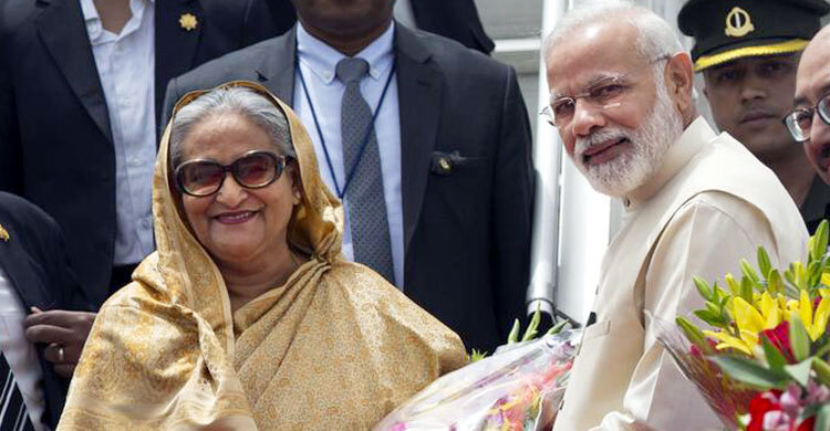 যোগ দিবসে শেখ হাসিনাকে মোদির শুভেচ্ছা