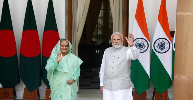 শেখ হাসিনাকে জন্মদিনের শুভেচ্ছা নরেন্দ্র মোদীর