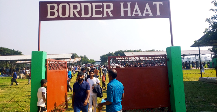 আড়াই বছর পর চালু হলো কুড়িগ্রামের বর্ডার হাট