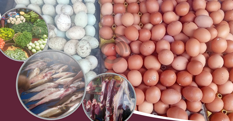 ময়মনসিংহে বেড়েছে ডিম-সবজি-মাছের দাম