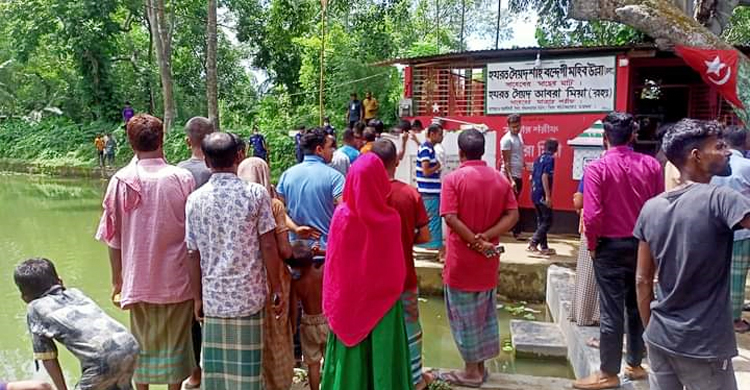 শায়েস্তাগঞ্জে মাজারের পুকুরে ভেসে ওঠা মাথার পরিচয় শনাক্ত