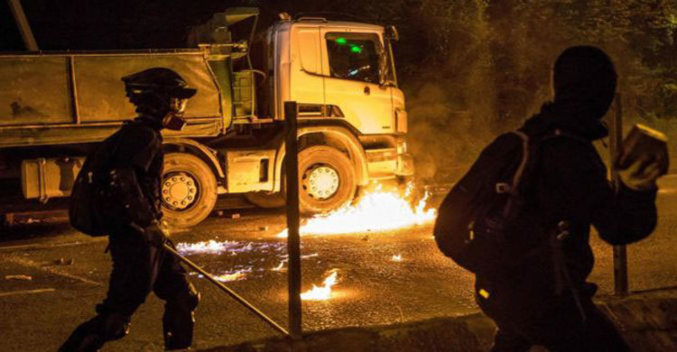 Man dies after being hit during KH protests