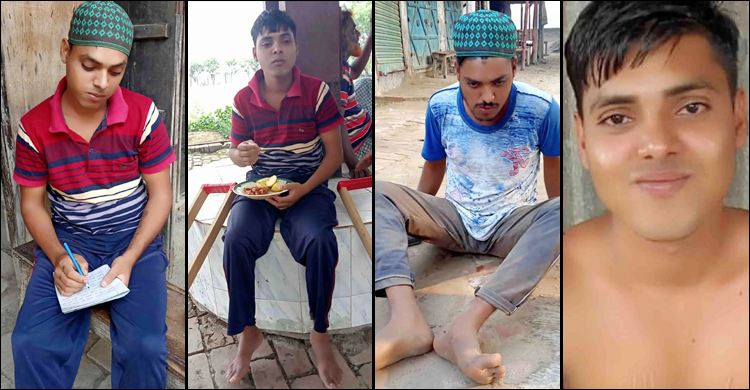 নাটোরের রেলস্টেশনে ভারতীয় কিশোর, কীভাবে এল জানে না সে