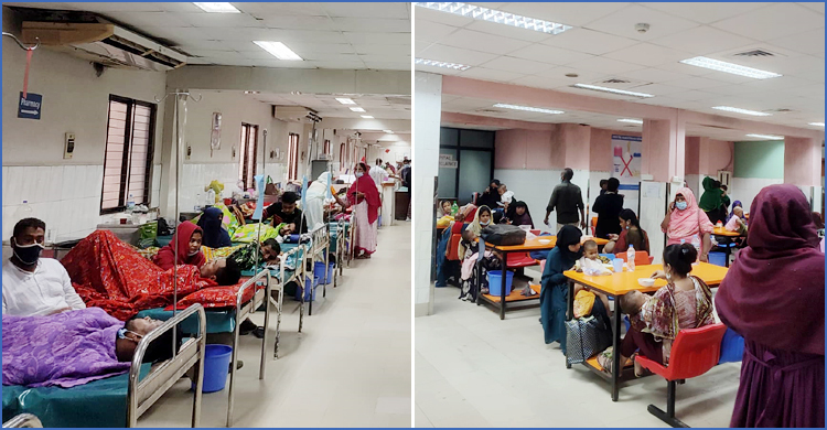 আইসিডিডিআরবিতে ১৬ ঘণ্টায় ২৫৪ ডায়রিয়ার রোগী
