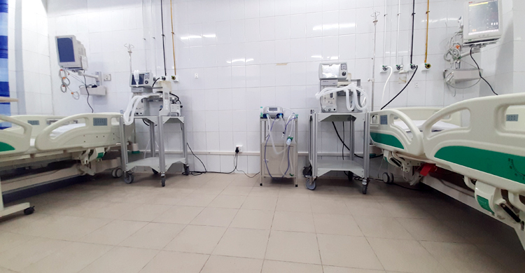 চাঁদপুর হাসপাতালে আইসিইউ বেডের উদ্বোধন