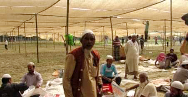 শরীয়তপুরে জেলা ইজতেমা শুরু