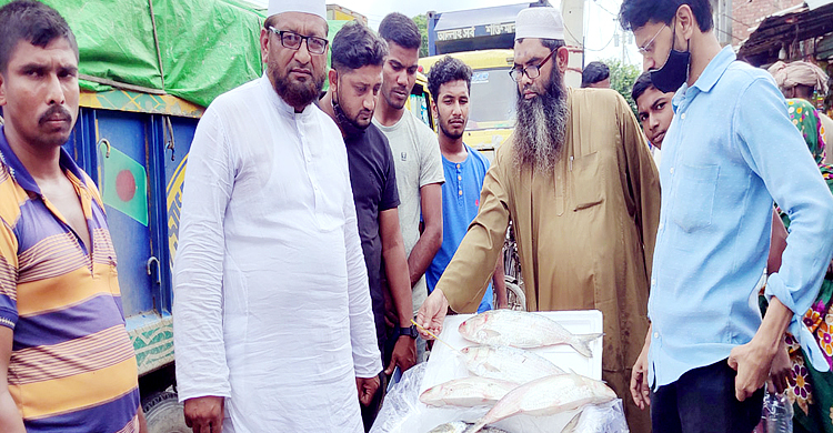 দুর্গাপূজায় ইলিশের প্রথম চালান গেলো ভারতে
