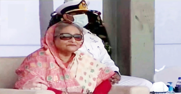 তাপবিদ্যুৎকেন্দ্র উদ্বোধন করতে পায়রায় প্রধানমন্ত্রী