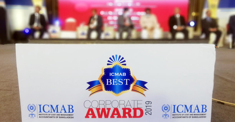 আইসিএমএবি বেস্ট কর্পোরেট অ্যাওয়ার্ড পেল ৫২ প্রতিষ্ঠান
