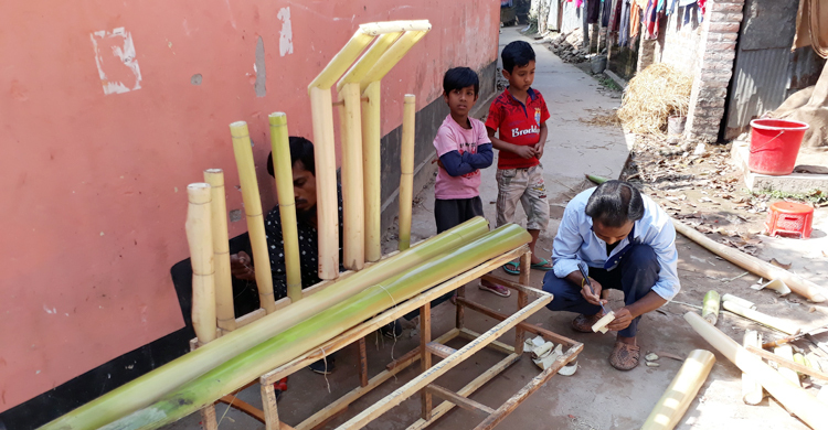 পুরস্কার পাচ্ছে শিশুদের তৈরি শহীদ মিনার