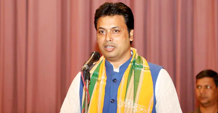 ত্রিপুরার মুখ্যমন্ত্রী বিপ্লব দেবের পদত্যাগ