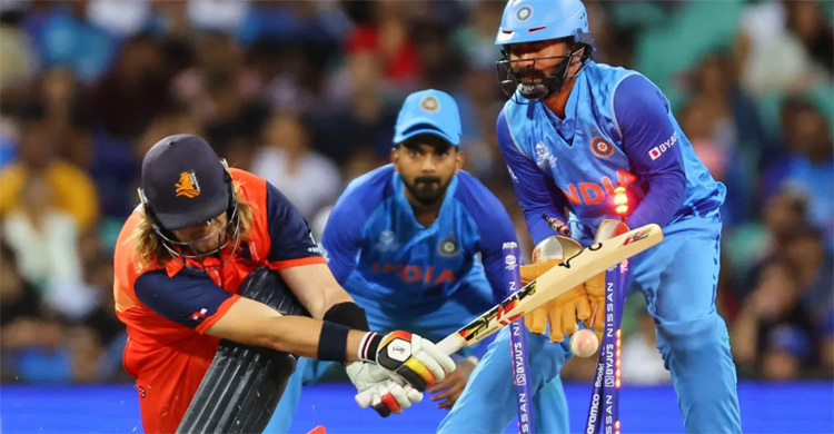 নেদারল্যান্ডসকে বড় ব্যবধানে হারিয়ে টেবিলের শীর্ষে ভারত