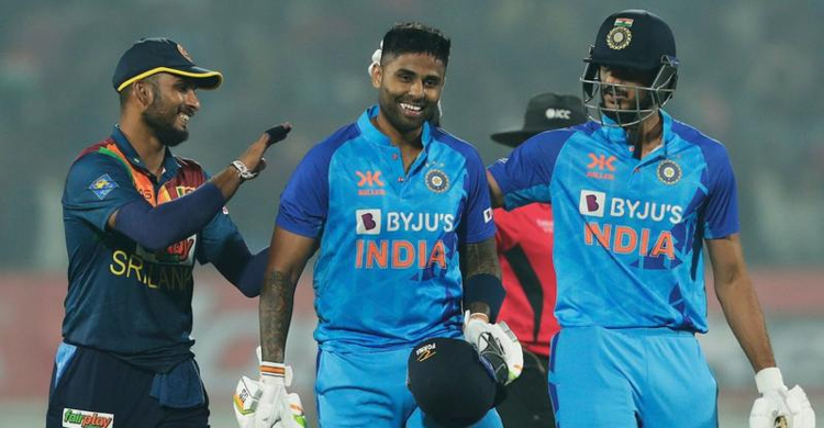 Suryakumar hits 45-ball century as India win series