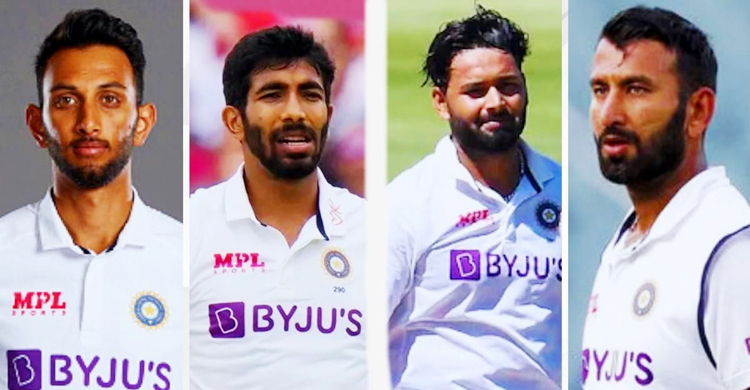 ভারতের বিপক্ষে খেলবেন বুমরাহ-পান্ত-পুজারা