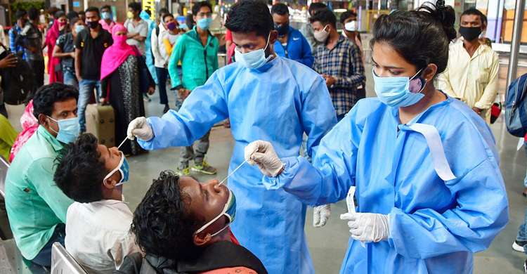 India records 37,154 new cases, 724 fresh fatalities