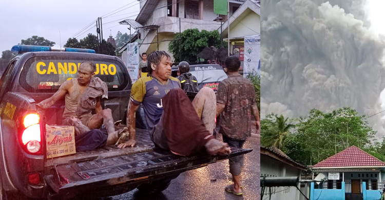 ইন্দোনেশিয়ায় অগ্ন্যুৎপাতে নিহত ১৩