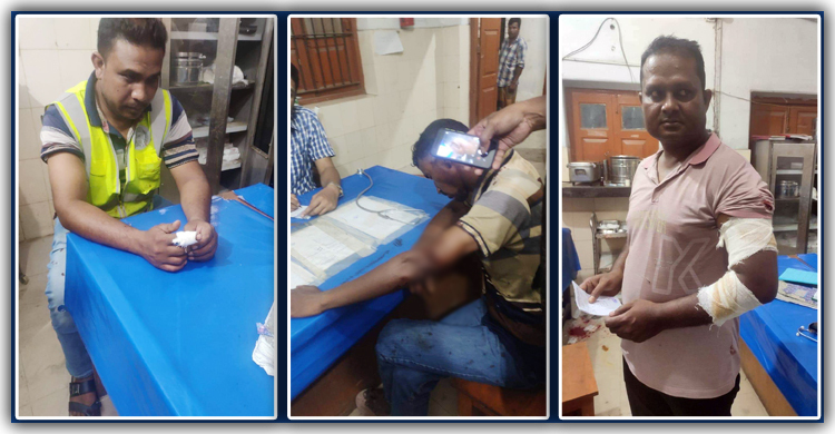 কালীগঞ্জে মাদক কারবারির ছুরিকাঘাতে পুলিশ সদস্যসহ আহত ৪