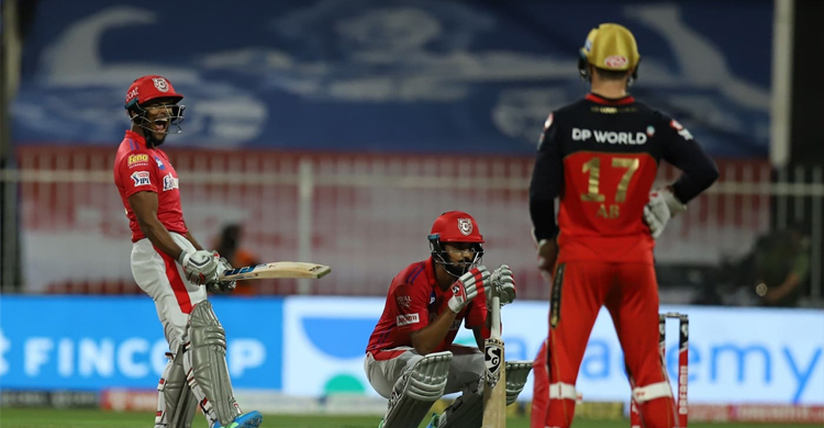 পাঞ্জাবের বড় জয়ে শেষ ওভারের উত্তেজনা