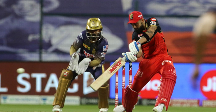 কলকাতাকে উড়িয়ে দুইয়ে কোহলির ব্যাঙ্গালুরু