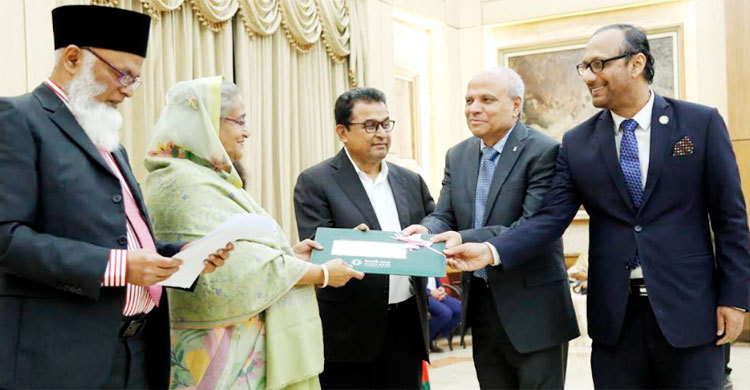 মুজিববর্ষ উদযাপনে মেমোরিয়াল ট্রাস্টে ইসলামী ব্যাংকের ১০ কোটি টাকা