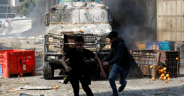 ইসরায়েলের অভিযানে ৬ ফিলিস্তিনি নিহত