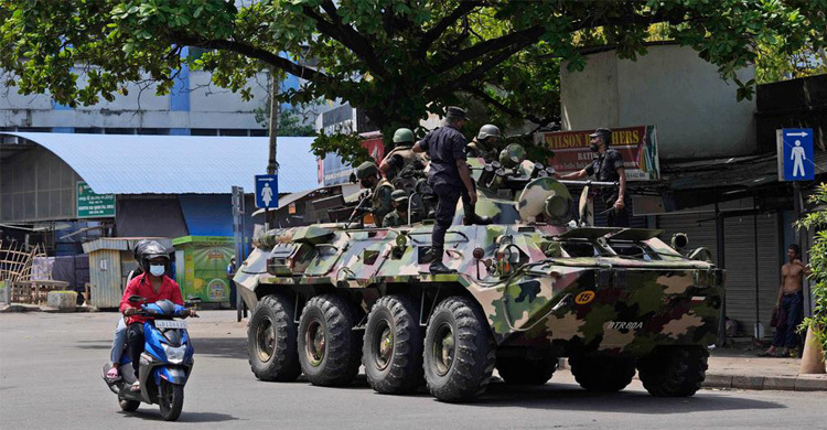 শ্রীলঙ্কায় ফের কারফিউ জারি