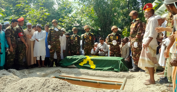মধ্য আফ্রিকায় নিহত সেনাসদস্য জাহাঙ্গীরের দাফন সম্পন্ন