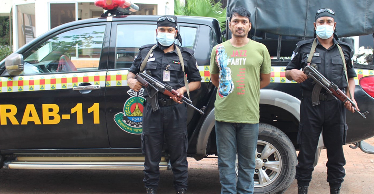 নারায়ণগঞ্জের শীর্ষ সন্ত্রাসী সাবেক ছাত্রদল নেতা জাকির গ্রেফতার