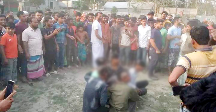 পিকনিক করতে ছাগল চুরি, ৭ কিশোরের মাথা ন্যাড়া করলো জনতা