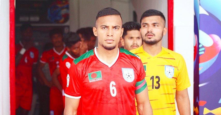 জাতীয় দলের জার্সিতে জামাল ভূঁইয়ার প্রথম গোল