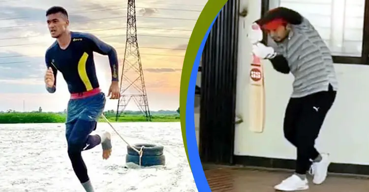 ব্যক্তিগত পর্যায়ে চলছে ক্রিকেটারদের অনুশীলন