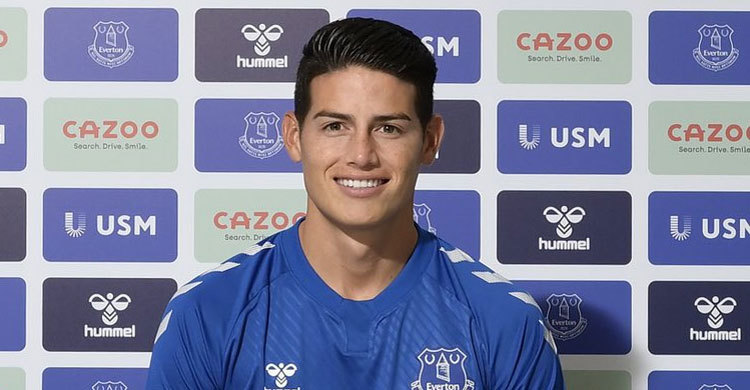 James ends Real nightmare with Everton switch